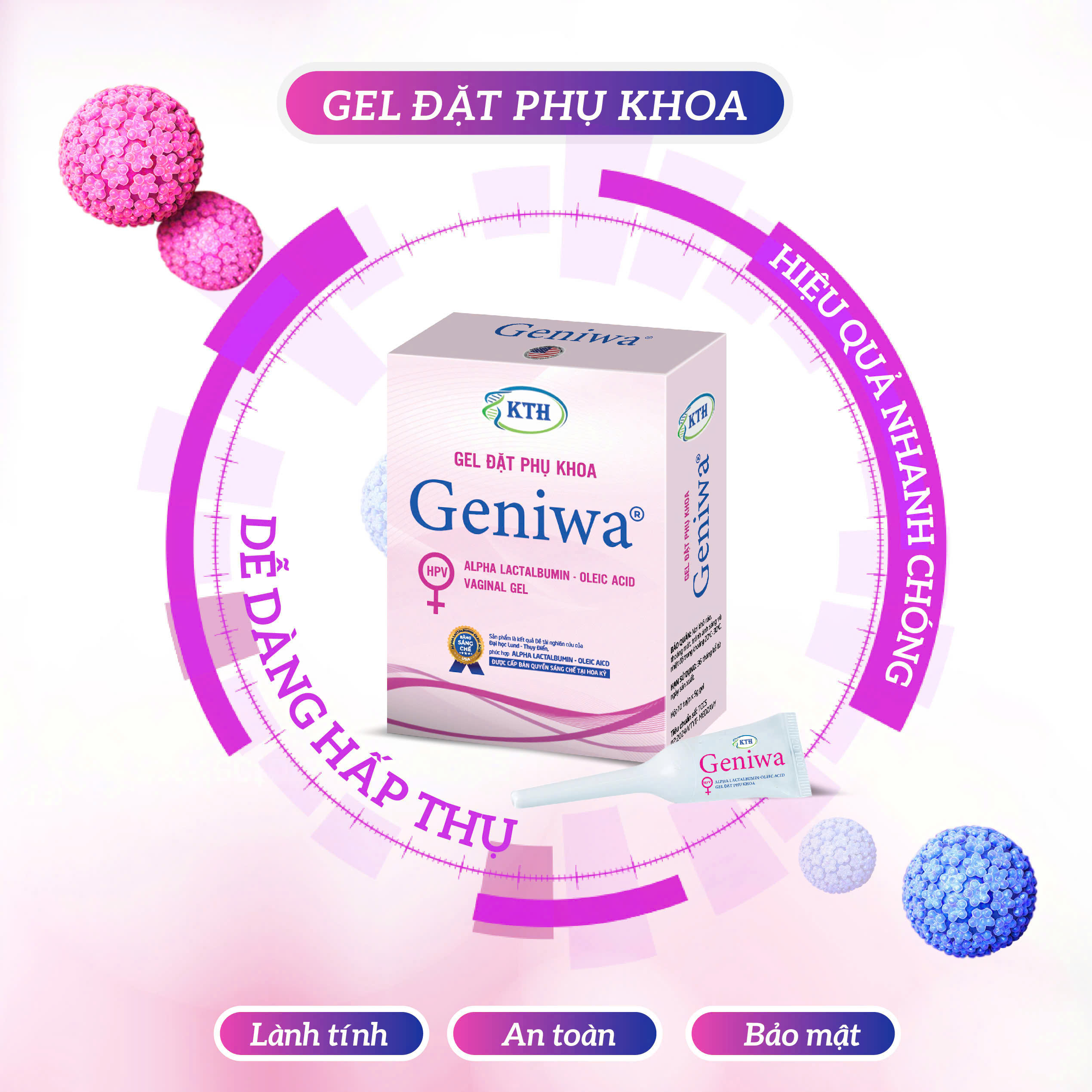 Gel phụ khoa Geniwa